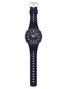 G-Shock GA2100 Analog-Digital Watch Black and Purple front view