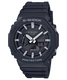 G-Shock GA2100 Analog-Digital Watch Black and Purple three-quarter angle