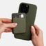 The Ridge MagSafe Cardholder in Matte Olive