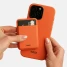 The Ridge MagSafe Cardholder in Basecamp Orange