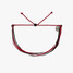 Pura Vida Game Day Original Bracelet Maroon and White
