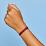 Pura Vida Game Day Original Bracelet Red and Navy detail
