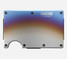 The Ridge Burnt Titanium Wallet closed angle