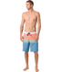 O'Neill Men's Hyperfreak Heat Stripe Boardshorts Captains Blue back