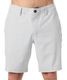 The O'Neill Men's Reserve Heather 21 inch Hybrid Shorts in Heather High Rise