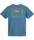 The O'Neill Men's Dawn Classic Tee in Blue