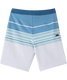 O'Neill Boys' Hyperfreak Heat Stripe 17" Boardshorts Fog front view