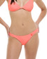 Body Glove Women's Smoothies Surfrider Bikini Bottom Coral back view