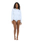 Body Glove Women's Barbara Hooded Rash Guard front view