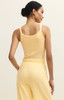 Z Supply Women's World Tour Rib Tank Top in Sunnyside side view