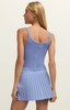 Z Supply Women's World Tour Rib Tank Top in La Palima front view