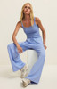 Z Supply Women's World Tour Rib Tank Top in La Palima side view