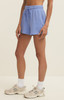 Z Supply Women's Birdie Shorts Barcelona Blue front view
