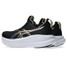 The Asics Women's Gel-Nimbus 28 Running Shoes in Black and Feather White