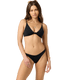 O'Neill Women's Pismo Bikini Top Black front view