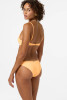O'Neill Women's Pismo Bikini Top Neon Apricot Nectar detail view