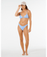 Rip Curl Women's Premium Surf Fixed Triangle Bikini Top Light Blue front