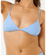 Rip Curl Women's Premium Surf Fixed Triangle Bikini Top  in Light Blue