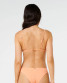 Rip Curl Women's Premium Surf Fixed Triangle Bikini Top Papaya detail