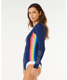 Rip Curl Women's Surf Stripe Surf Suit striped detail view