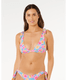 Rip Curl Women's Malibu Cove V Bikini Top flat lay