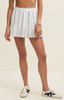 Z Supply Women's Wedges Pleated Skirt styled view