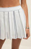 Z Supply Women's Wedges Pleated Skirt flat lay