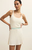 Z Supply Women's Set Serve Dress White front view