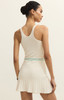 Z Supply Women's Set Serve Dress White back view