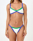 The LSpace Women's Taylor Bikini Top in Clover