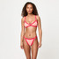 The LSpace Women's Taylor Bikini Top in Lipstick Red