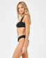 LSpace Women's Off Grid Marlee Bikini Top in Black back view