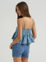 Lee Women's Peplum Top Lee Women's Peplum Top front view