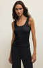 Z Supply Women's PJ Double Scoop Tank Top side angle