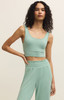 Z Supply Women's PJ Zoe Tank Bra flat lay