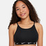 Nike Girls' Nike One Bra Black close-up