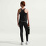 Nike Girls' Dri-Fit Tank Top in Black front view