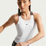 Nike Girls' Dri-Fit Tank Top in White back view