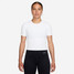 Nike Women's Zenvy Dri-Fit Short Sleeve Top in White
