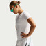 Nike Women's Tempo Flow Mid Rise Shorts in White side view