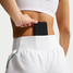 Nike Women's Tempo Flow Mid Rise Shorts in White detail view