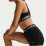 Nike Women's Pro 365 3" Shorts in Black back view