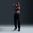 Nike Women's Indy Light Sports Bra in Black front view