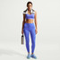 Nike Women's Indy Light Sports Bra in Sapphire front view