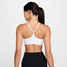 Nike Women's Indy Light Sports Bra in White back view