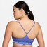 Nike Women's Indy Light Sports Bra in Sapphire back view