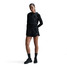 Nike Women's Tempo Shorts in Black overhead view