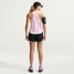 Nike Women's Tempo Shorts in Black/Magenta back view