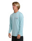 The Billabong Men's Runner Loose Fit Long Sleeve Shirt in Blue Heather