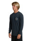 The Billabong Men's Hollow Loose Fit Long Sleeve Shirt in Navy